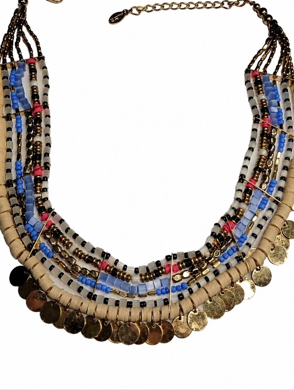 💥FREE w/Purchase.Aldo Bohemian 5 Strand Necklace